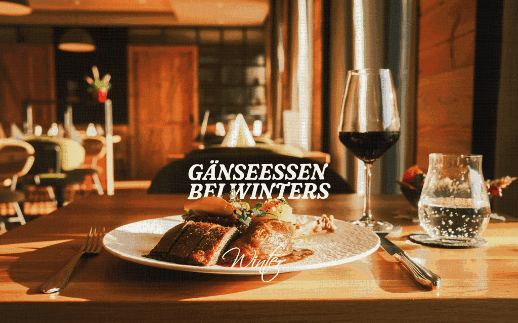 Gänseessen auf der Schwäbischen Alb