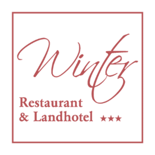 Restaurant und Landhotel Winter Logo in rot.