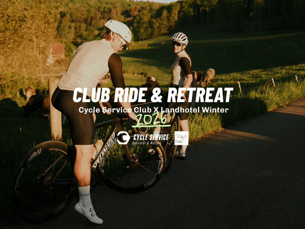 Pre Flyer für das Ride out & Retreat Rennrad Wochenende im Landhotel Winter.