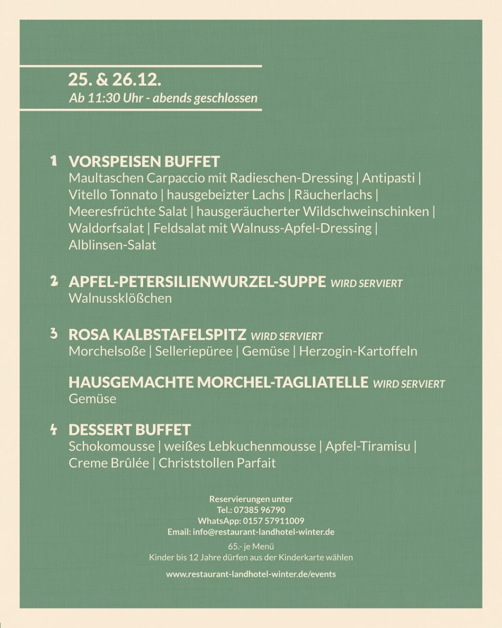 Instagram post from landhotel_winter. This post is in position 1.