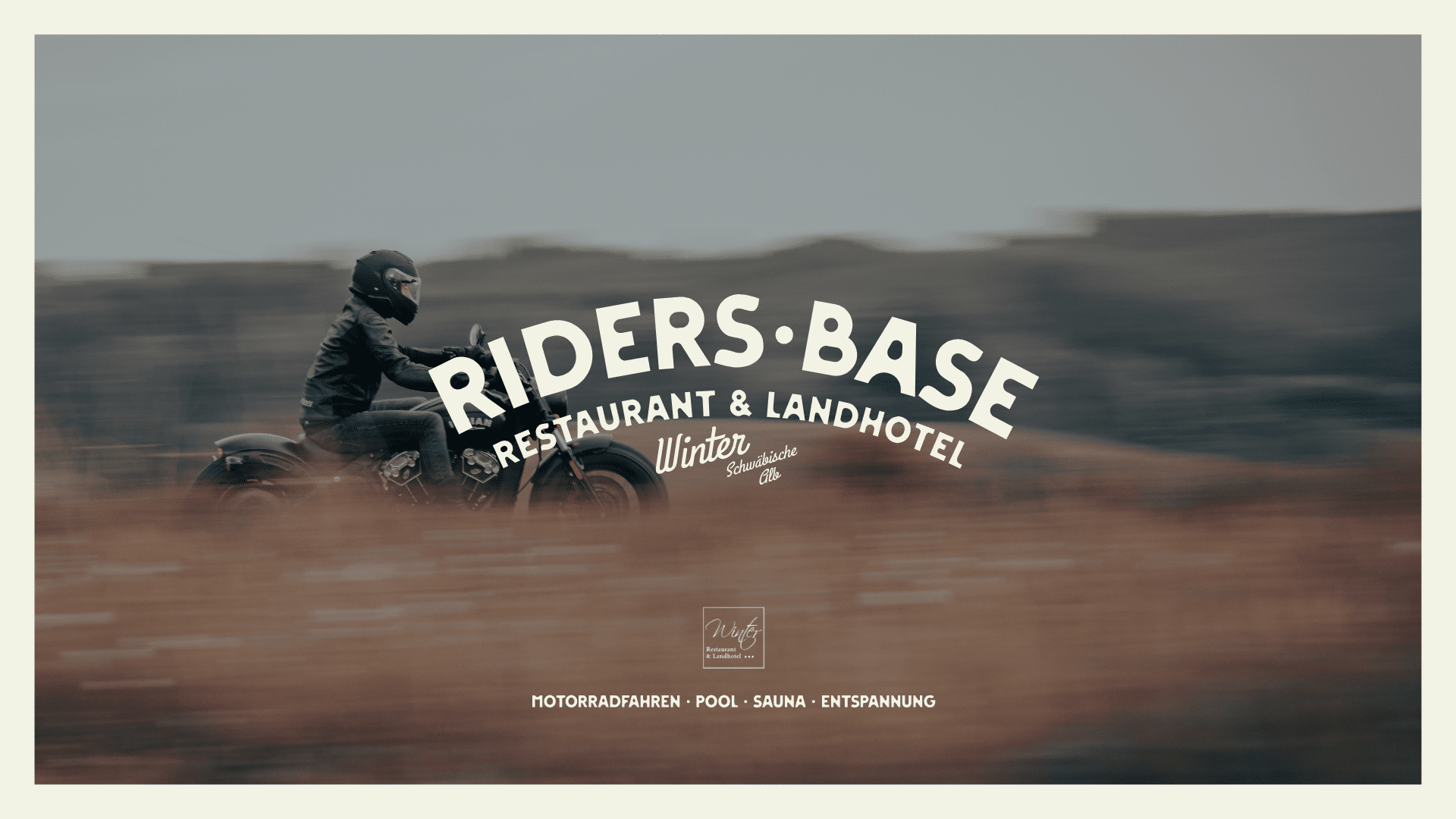 Motorradtour Schwäbische Alb. Riders Base Restaurant und Landhotel Winter