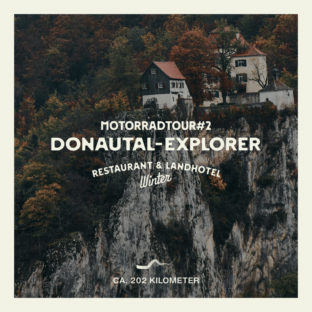 Motorradtour ab dem Restaurant und Landhotel Winter: Donautal-Explorer Schwäbische Alb