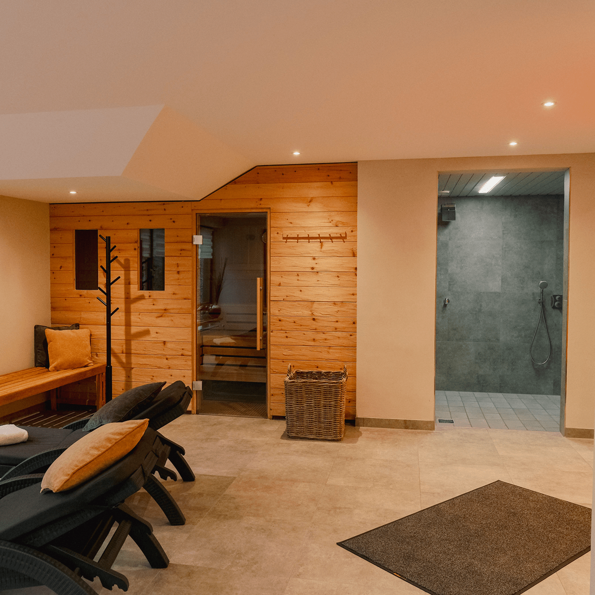 Sauna und RUhebereich im Landhotel Winter auf der Schwäbischen Alb